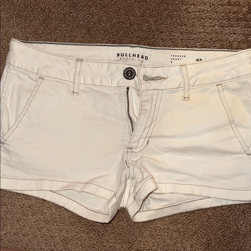Bullhead Women's White Shorts